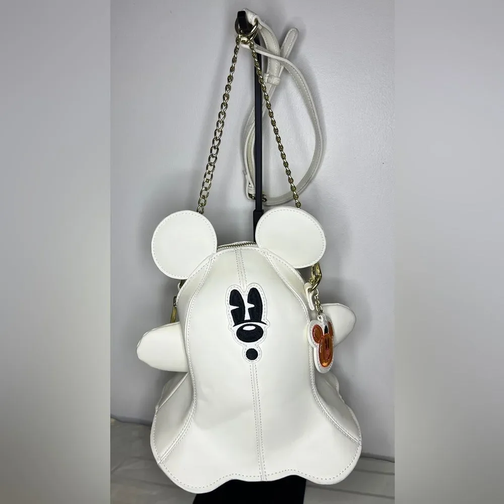 Stitch Shoppe by Loungefly Mickey Mouse Ghost Bag limited edition - Picture 1 of 6